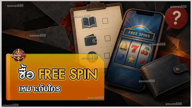 ซื้อ free spin เหมาะกับใคร