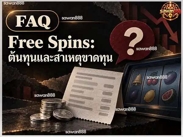 ทำไมซื้อ free spin แล้วขาดทุน
