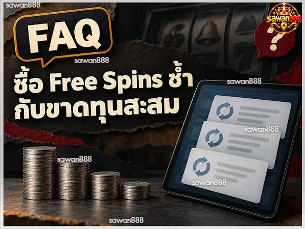 ทำไมซื้อ free spin แล้วขาดทุน
