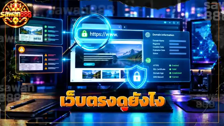 เว็บตรงดูยังไง