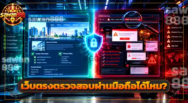 เว็บตรงดูยังไง